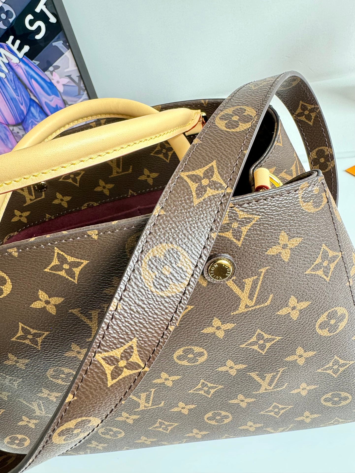 Louis Vuitton | Montaigne MM bag in monogram canvas